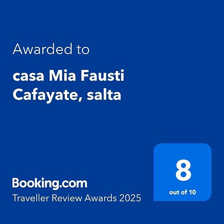Вілла Casa Mia Fausti Cafayate, Salta Екстер'єр фото